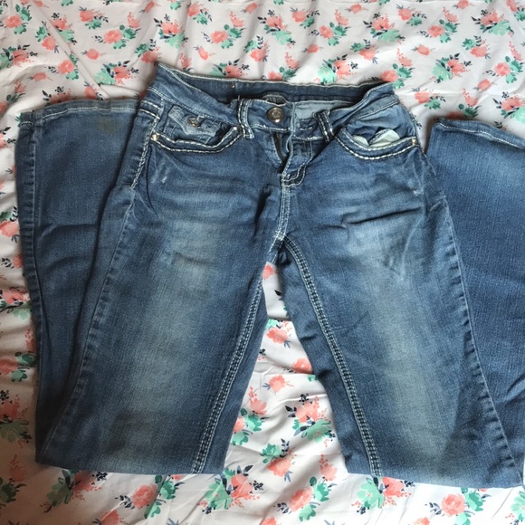 Denim couture blingy jeans size 3 - Picture 2 of 2
